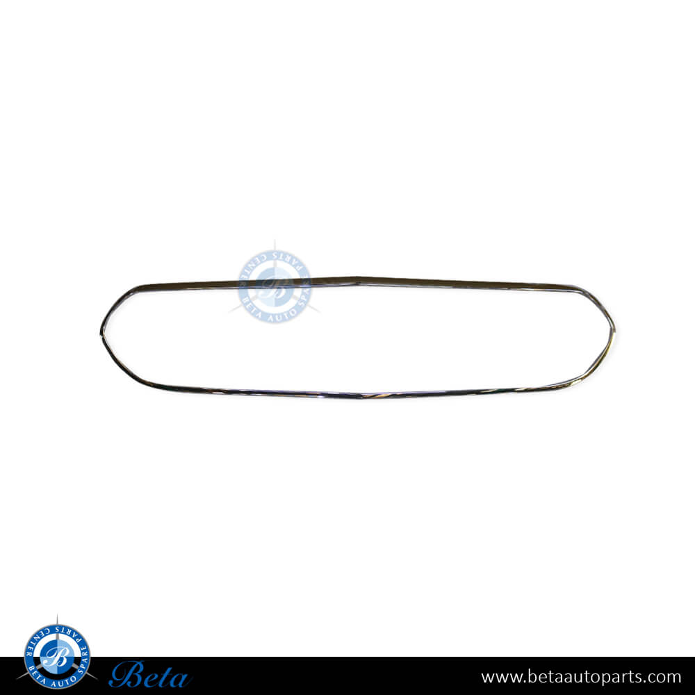 Radiator Grille Frame Moulding Avantgarde Silver Color for Mercedes E-Class W213 2021-Up models, Part Number 2138883300 Radiator Grille Frame Moulding Avantgarde Silver Color for Mercedes E-Class W213 2021-Up models, Part Number 2138883300